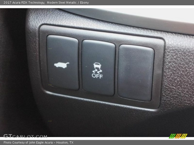 Modern Steel Metallic / Ebony 2017 Acura RDX Technology