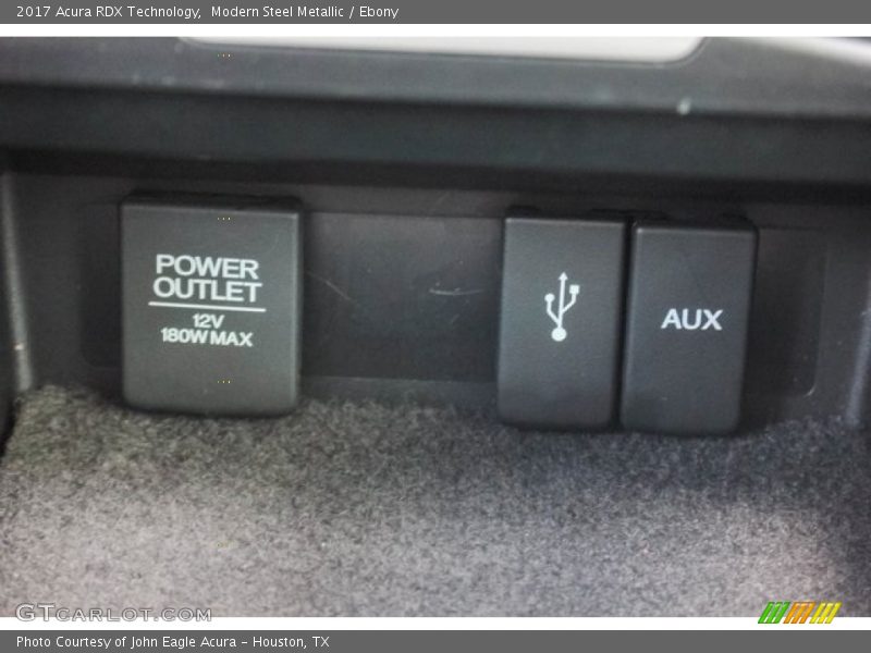 Modern Steel Metallic / Ebony 2017 Acura RDX Technology