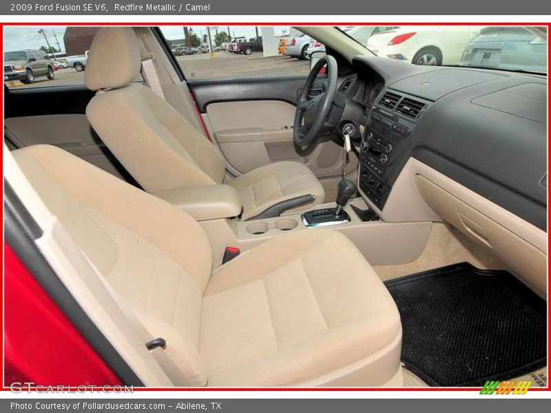 Redfire Metallic / Camel 2009 Ford Fusion SE V6
