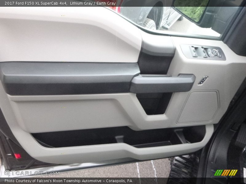 Lithium Gray / Earth Gray 2017 Ford F150 XL SuperCab 4x4