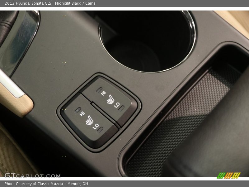Midnight Black / Camel 2013 Hyundai Sonata GLS