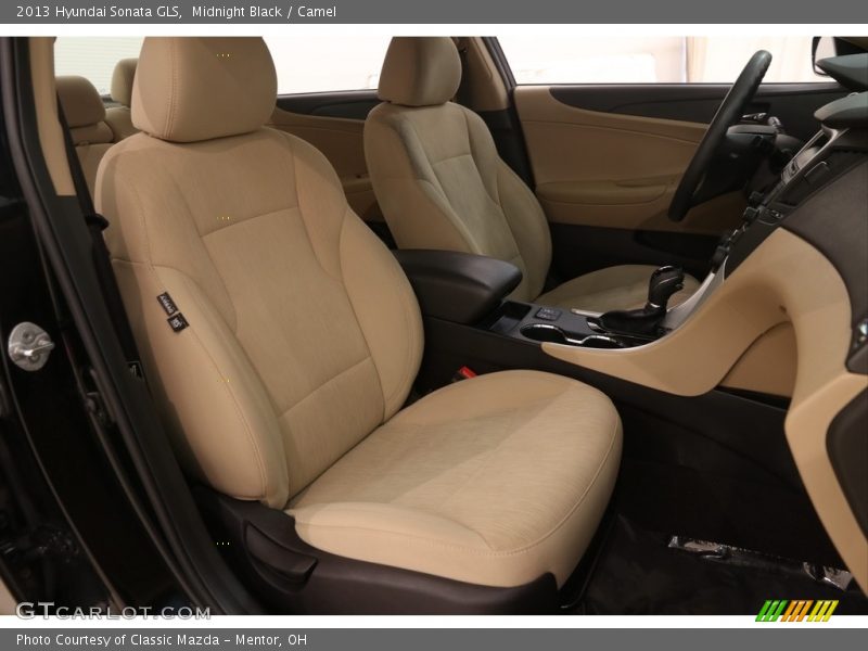 Midnight Black / Camel 2013 Hyundai Sonata GLS