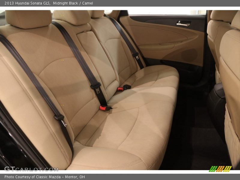 Midnight Black / Camel 2013 Hyundai Sonata GLS