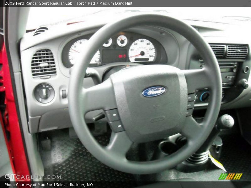 Torch Red / Medium Dark Flint 2009 Ford Ranger Sport Regular Cab