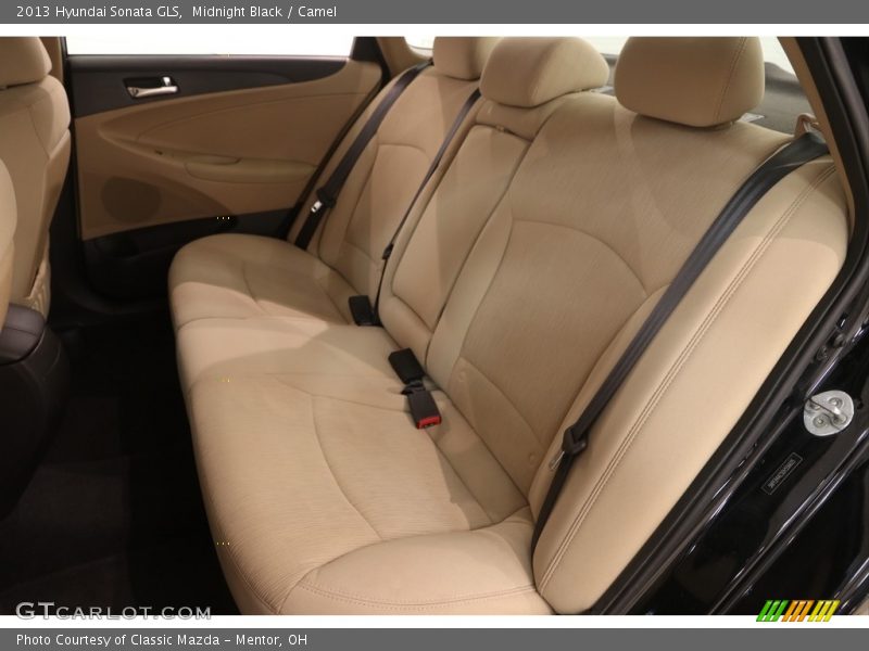 Midnight Black / Camel 2013 Hyundai Sonata GLS