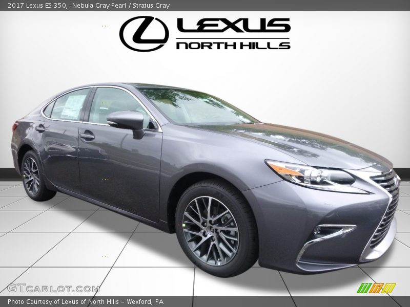 Nebula Gray Pearl / Stratus Gray 2017 Lexus ES 350