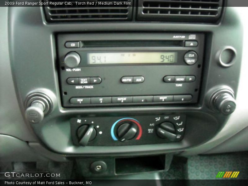 Torch Red / Medium Dark Flint 2009 Ford Ranger Sport Regular Cab