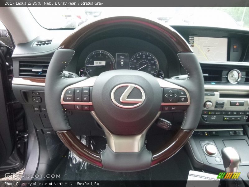 Nebula Gray Pearl / Stratus Gray 2017 Lexus ES 350