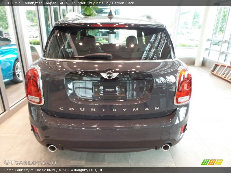 Thunder Grey Metallic / Carbon Black 2017 Mini Countryman Cooper S ALL4