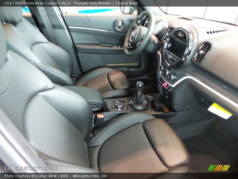 Thunder Grey Metallic / Carbon Black 2017 Mini Countryman Cooper S ALL4