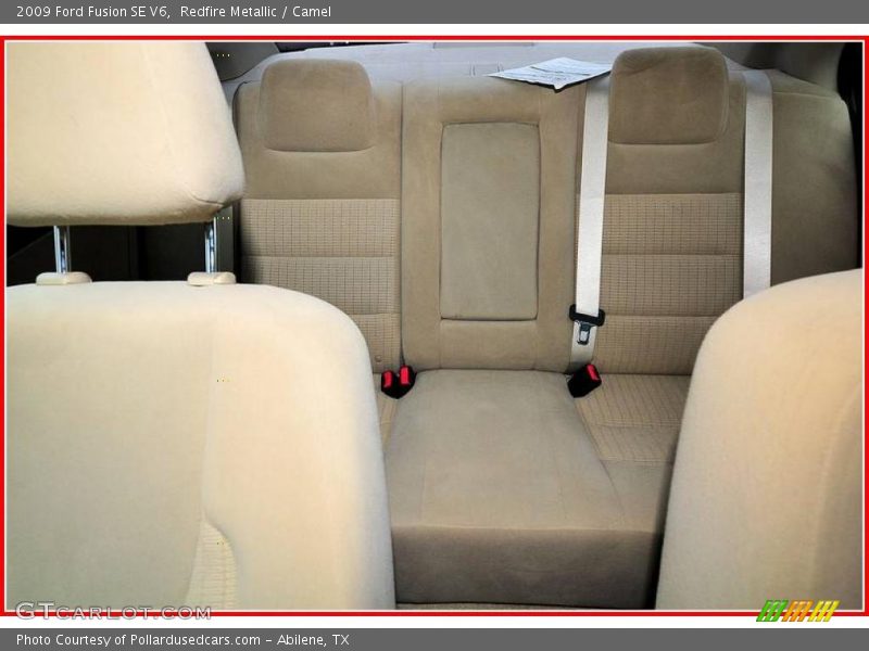 Redfire Metallic / Camel 2009 Ford Fusion SE V6