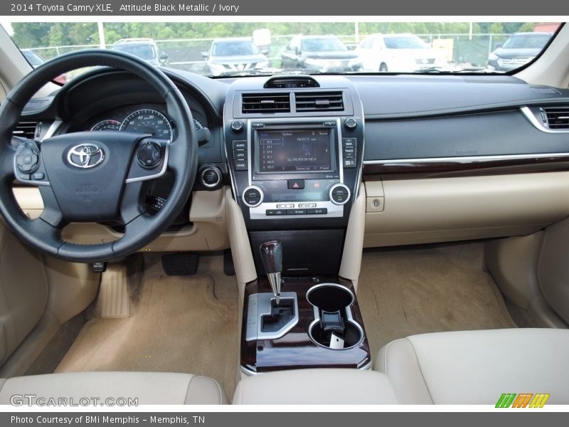 Attitude Black Metallic / Ivory 2014 Toyota Camry XLE