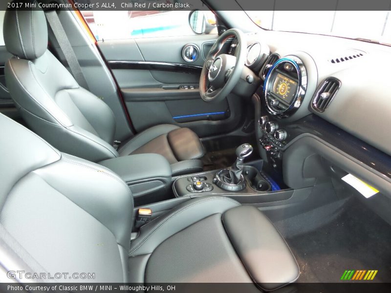 Chili Red / Carbon Black 2017 Mini Countryman Cooper S ALL4