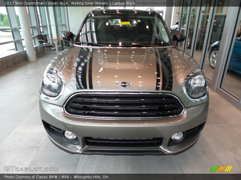 Melting Silver Metallic / Carbon Black 2017 Mini Countryman Cooper ALL4