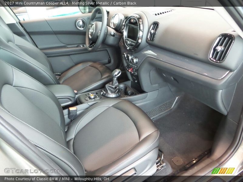 Melting Silver Metallic / Carbon Black 2017 Mini Countryman Cooper ALL4