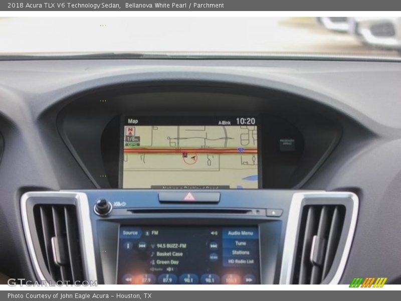 Bellanova White Pearl / Parchment 2018 Acura TLX V6 Technology Sedan