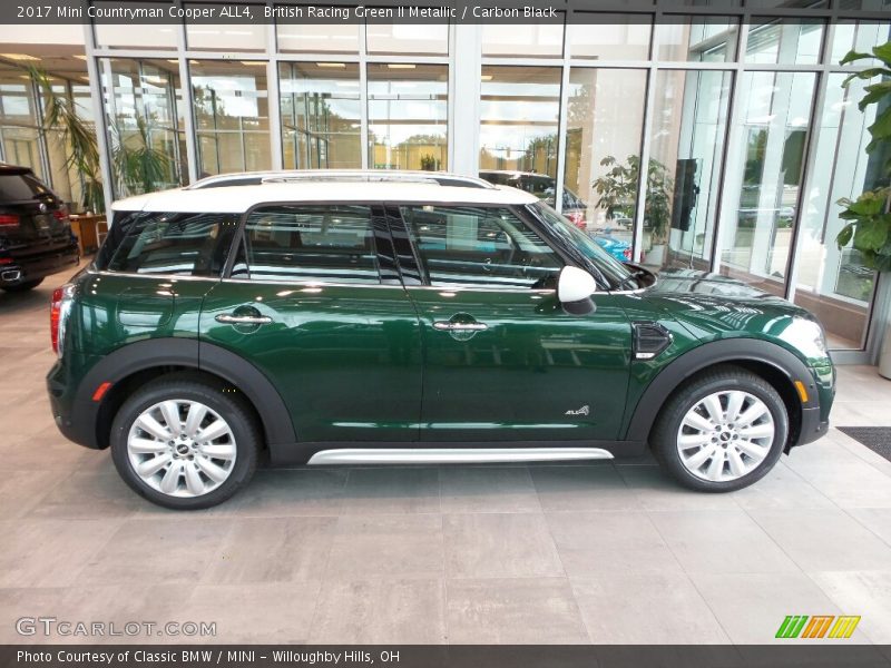 British Racing Green II Metallic / Carbon Black 2017 Mini Countryman Cooper ALL4