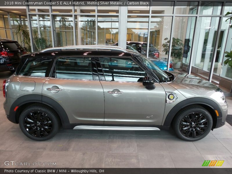 Melting Silver Metallic / Carbon Black 2018 Mini Countryman Cooper S E ALL4 Hybrid