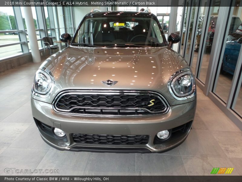 Melting Silver Metallic / Carbon Black 2018 Mini Countryman Cooper S E ALL4 Hybrid