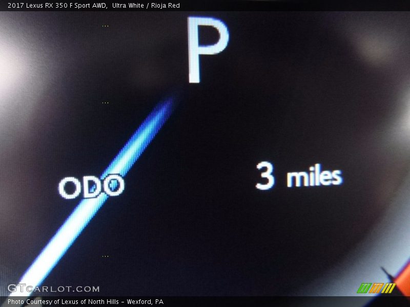 Ultra White / Rioja Red 2017 Lexus RX 350 F Sport AWD
