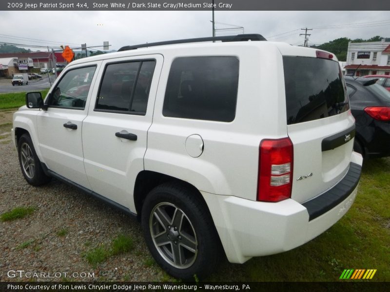 Stone White / Dark Slate Gray/Medium Slate Gray 2009 Jeep Patriot Sport 4x4