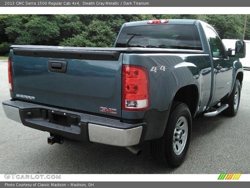 Stealth Gray Metallic / Dark Titanium 2013 GMC Sierra 1500 Regular Cab 4x4