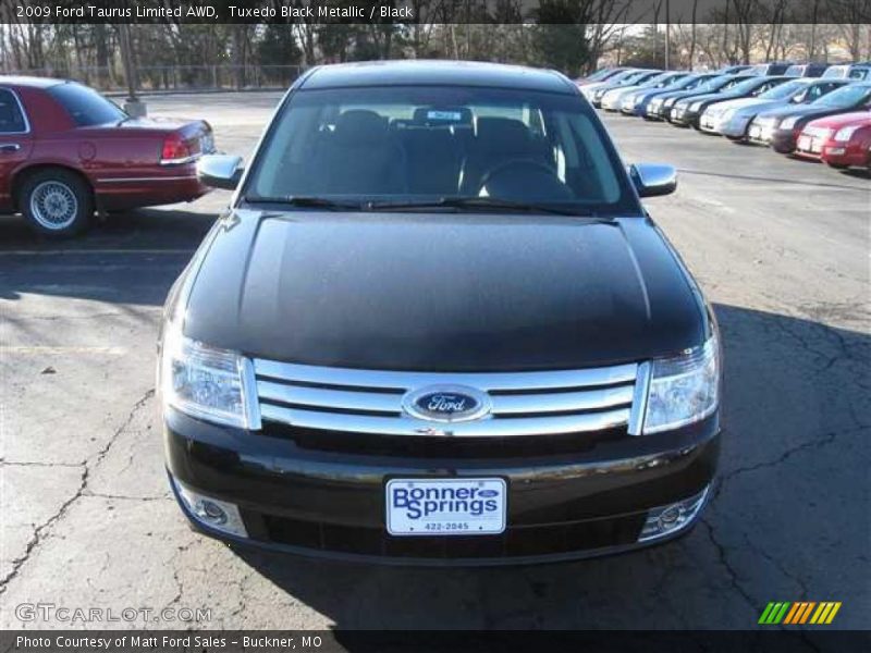 Tuxedo Black Metallic / Black 2009 Ford Taurus Limited AWD