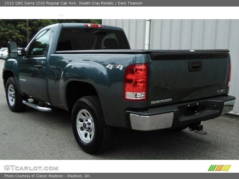 Stealth Gray Metallic / Dark Titanium 2013 GMC Sierra 1500 Regular Cab 4x4