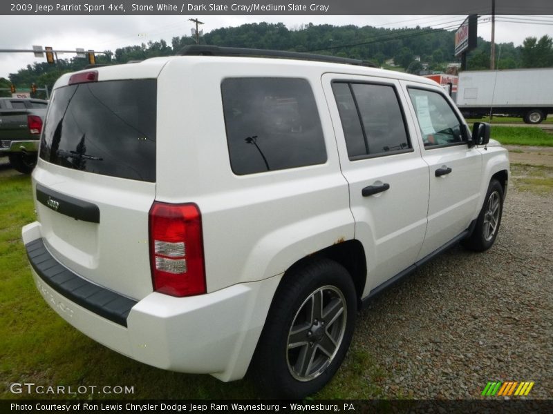 Stone White / Dark Slate Gray/Medium Slate Gray 2009 Jeep Patriot Sport 4x4