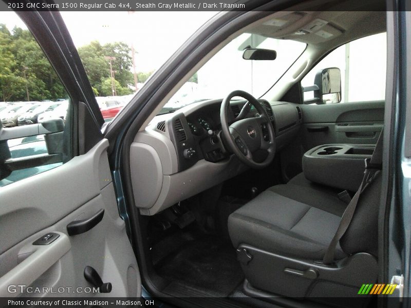 Stealth Gray Metallic / Dark Titanium 2013 GMC Sierra 1500 Regular Cab 4x4