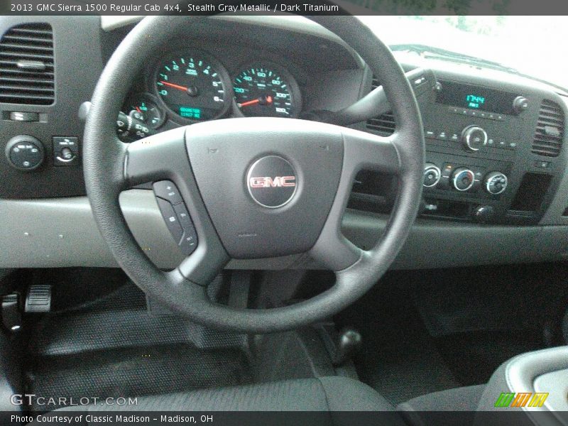 Stealth Gray Metallic / Dark Titanium 2013 GMC Sierra 1500 Regular Cab 4x4