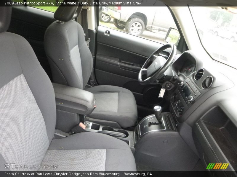 Stone White / Dark Slate Gray/Medium Slate Gray 2009 Jeep Patriot Sport 4x4