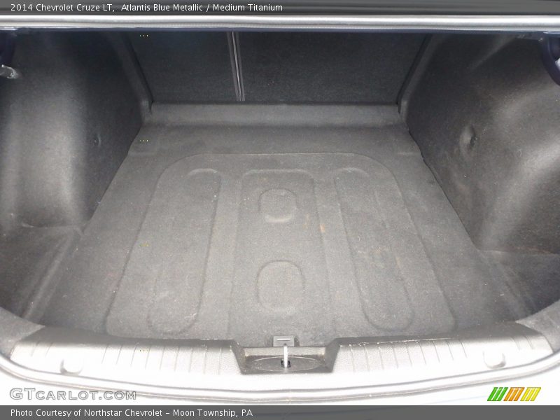 Atlantis Blue Metallic / Medium Titanium 2014 Chevrolet Cruze LT