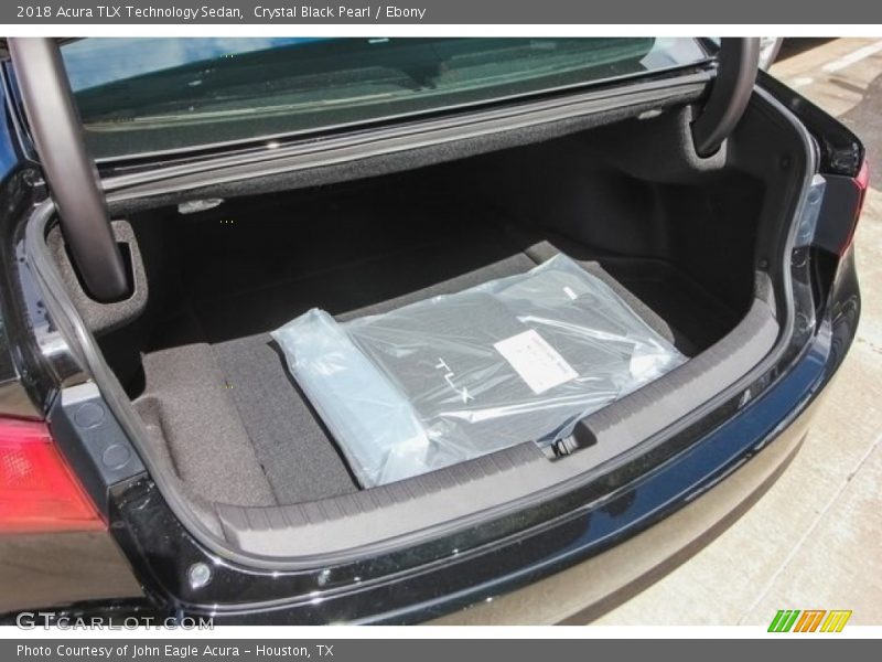 Crystal Black Pearl / Ebony 2018 Acura TLX Technology Sedan
