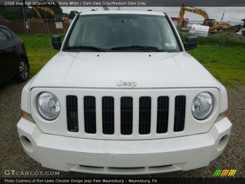 Stone White / Dark Slate Gray/Medium Slate Gray 2009 Jeep Patriot Sport 4x4