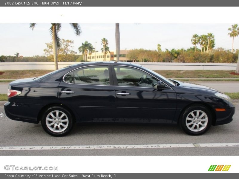 Blue Onyx Pearl / Ivory 2002 Lexus ES 300