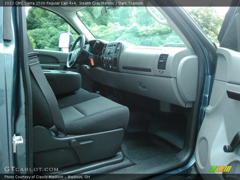 Stealth Gray Metallic / Dark Titanium 2013 GMC Sierra 1500 Regular Cab 4x4
