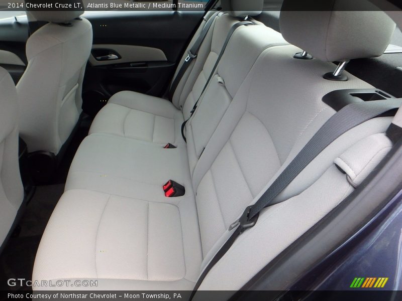 Atlantis Blue Metallic / Medium Titanium 2014 Chevrolet Cruze LT