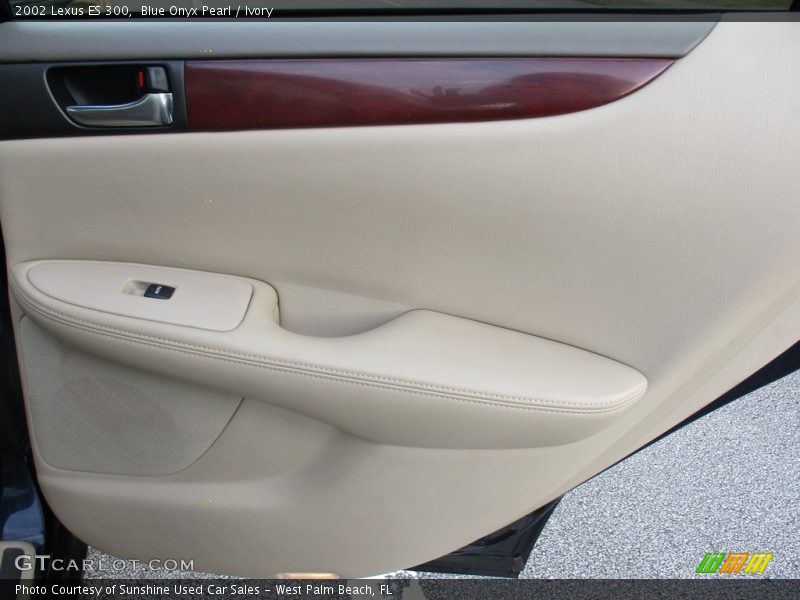 Blue Onyx Pearl / Ivory 2002 Lexus ES 300