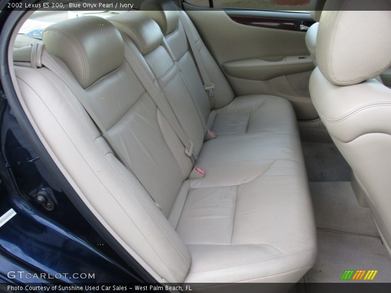 Blue Onyx Pearl / Ivory 2002 Lexus ES 300