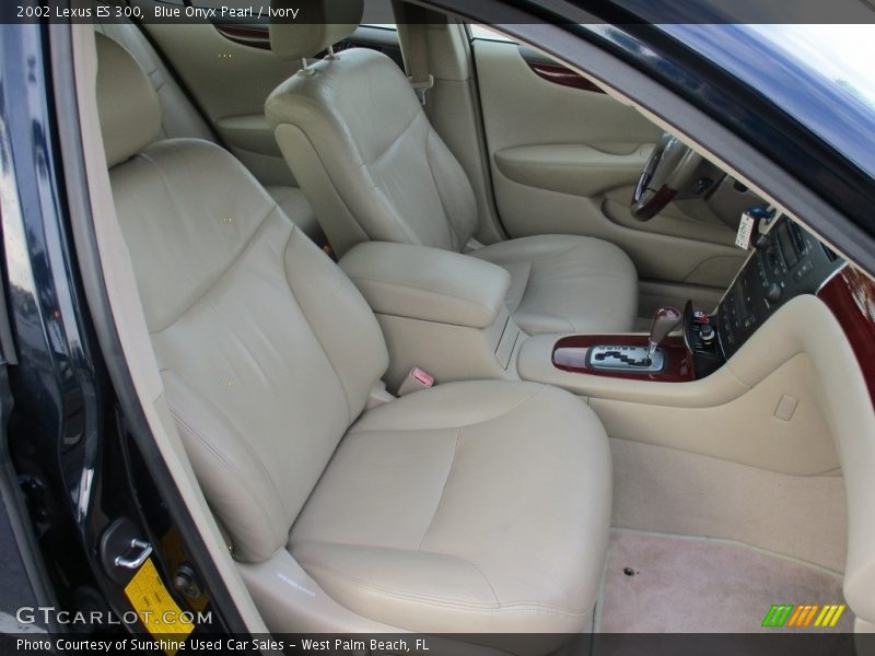 Blue Onyx Pearl / Ivory 2002 Lexus ES 300