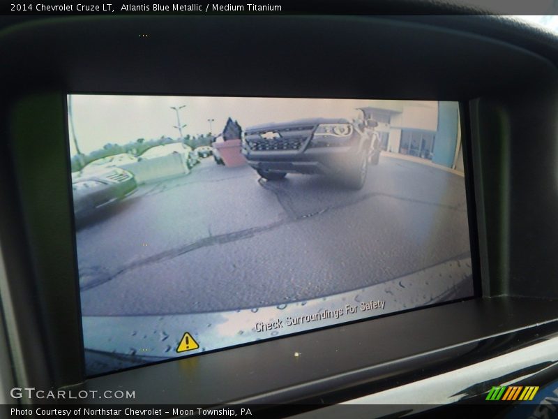 Atlantis Blue Metallic / Medium Titanium 2014 Chevrolet Cruze LT