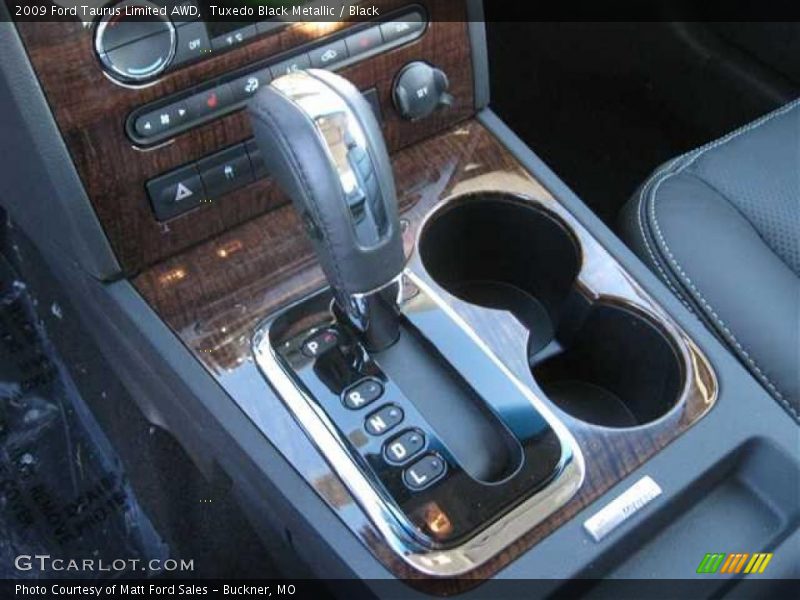 Tuxedo Black Metallic / Black 2009 Ford Taurus Limited AWD