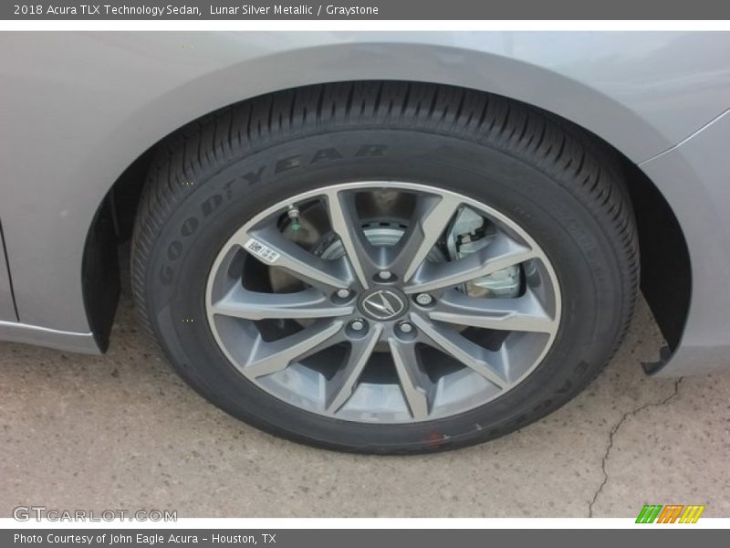 Lunar Silver Metallic / Graystone 2018 Acura TLX Technology Sedan