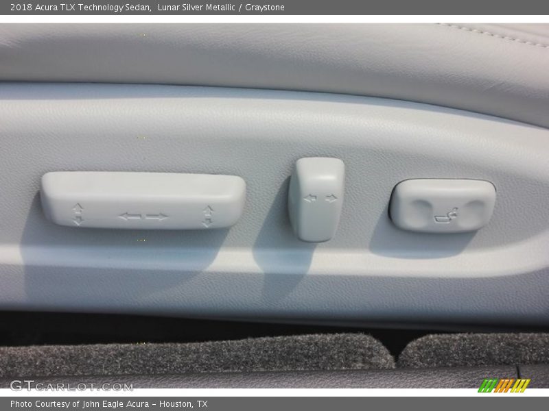 Lunar Silver Metallic / Graystone 2018 Acura TLX Technology Sedan