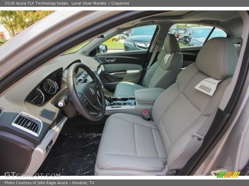 Lunar Silver Metallic / Graystone 2018 Acura TLX Technology Sedan