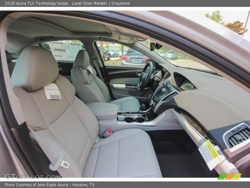 Lunar Silver Metallic / Graystone 2018 Acura TLX Technology Sedan