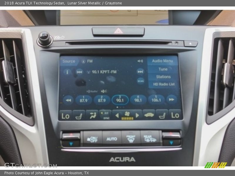 Lunar Silver Metallic / Graystone 2018 Acura TLX Technology Sedan