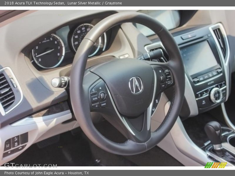 Lunar Silver Metallic / Graystone 2018 Acura TLX Technology Sedan