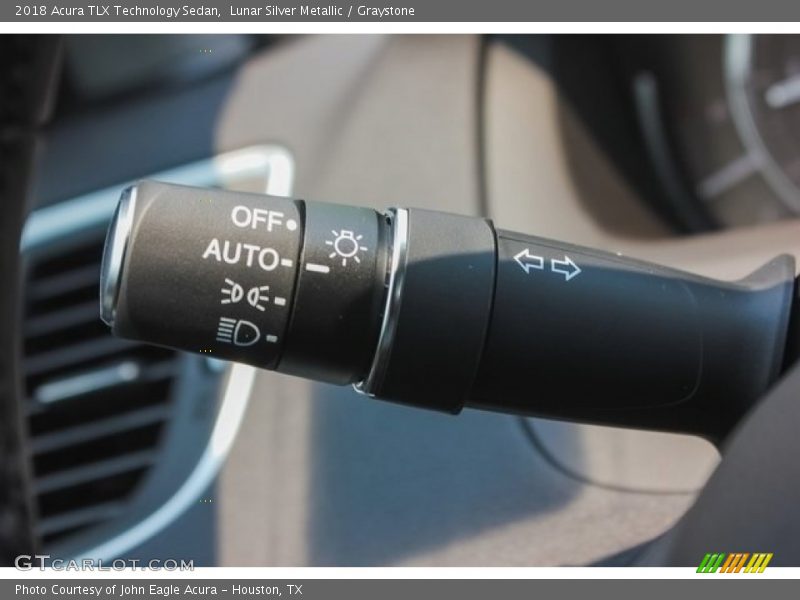 Lunar Silver Metallic / Graystone 2018 Acura TLX Technology Sedan